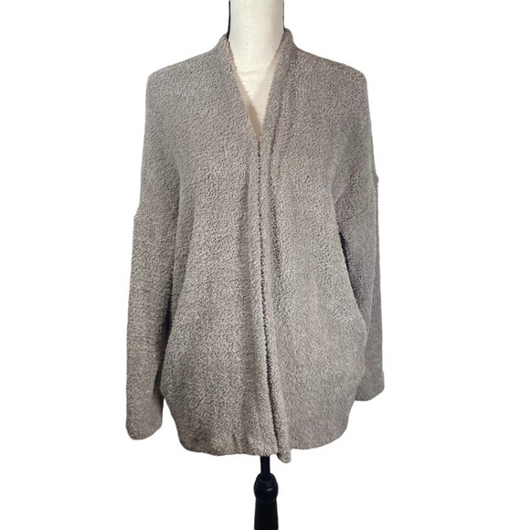 Wassabi & Mint Fuzzy Cardigan/Jacket women's size‎ medium - Picture 1 of 5